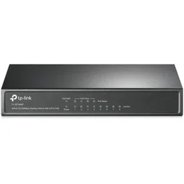 TP-Link TL-SF1008P Switch de 8 puertos con 4 puertos PoE Negro